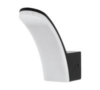 Applique extérieure FIUMICINO IP44 LED 11,5W en aluminium noir 70x0x180mm