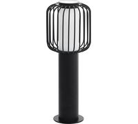 Eglo 98723 RAVELLO E27 Lampadaire d'extérieur Socle Ø165mm Noir Blanc IP54