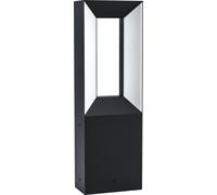 Eglo 98727 RIFORANO LED Lampadaire d'extérieur 2x5W Socle 110x60mm Noir Blanc Blanc Chaud IP54