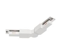 Eglo Accessoire pour système Easy Track, connecteur d'angle 75-180°, réglable rail, lumière plafond, plastique blanc