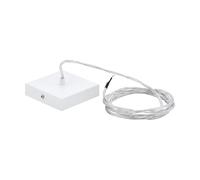 EGLO Accessoires Tp Canopy, accessoire, acier, plastique blanc