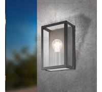 Eglo Applique murale extérieure ALAMONTE 1 E27 IP44 acier galvanisé 94831