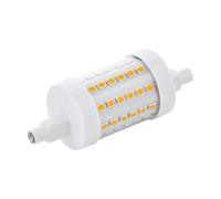 Eglo Ampoule tube LED R7S, lampe crayon dimmable avec éclairage 360°, 8 watts (équivalent 68 watts), 950 lumens, épi de maïs, blanc chaud, 2700 Kelvin, Ø 2,9 cm, 7,8 cm