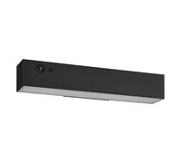Eglo Applique mural extérieur LED Voscari, lampe de façade solaire avec détecteur de mouvement, éclairage pour terrasse et jardin en plastique anthracite, spot blanc neutre, IP54
