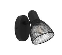 Eglo Applique murale Carovigno, lampe murale 1 flamme, style classique