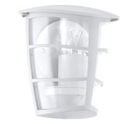 Eglo Applique murale extérieure Aloria, lampe murale 1 flamme, en aluminium