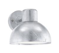 Eglo Applique murale extérieure Entrimo, lampe murale 1 flamme, en acier | galvanisé à chaud, couleur argent, douille E27, IP44