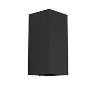Applique extérieure EREMITANA IP55 GU10 2X2,8W en acier galvanisé noir 110x0x240mm