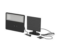 Luminaire solaire extérieur PANETTIERI IP44 LED 8,7W en matière synthétique noir 145x0x170mm