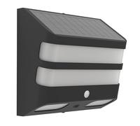 Luminaire solaire extérieur STIAPPA IP44 LED 6,5W en matière synthétique noir 120x0x200mm