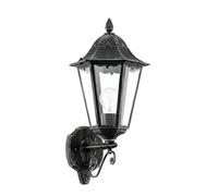 EGLO Applique murale extérieure Navedo, lampe murale 1 flamme en aluminium