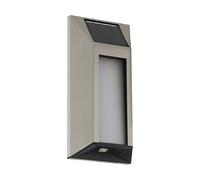 Eglo Applique murale extérieure solaire Z_Solar, lampe LED d'extérieur en | acier inoxydable, blanc neutre