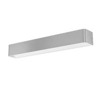 EGLO Applique murale intérieure LED Sania 5, luminaire d’intérieur | minimaliste, lampe de salle de bains en métal blanc et plastique opaque, blanc chaud, 62 cm, IP44