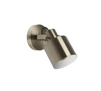 Eglo Applique murale intérieure Southery, luminaire d'intérieur avec spot | orientable, lampe élégante pour salon et couloir en métal bruni, douille E27