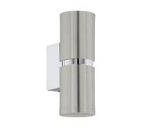 Eglo Applique murale LED Passa, lampe murale 2 flammes, spot mural