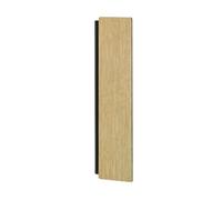 Eglo Applique murale LED Zubialde, luminaire intérieur avec éclairage | indirect, lampe rectangulaire pour salon et couloir, bois et métal noir, blanc chaud