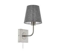 EGLO Applique murale Pausia, lampe murale 1 flamme moderne, style campagne