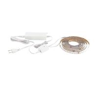 EGLO Bande LED Stripe-Z Smart Home Zigbee | Bande lumineuse compatible avec Alexa - Intensité variable - Plastique blanc - RVB - Blanc chaud - Blanc froid