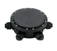 EGLO Raccord extérieur COBOX IP68 6 voies matière synthétique noir D155mm