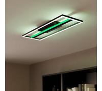 Eglo connect.z Plafonnier LED connectée Calagrano-Z, lampe de plafond