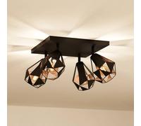 Eglo CARLTON 7 Spot de plafond, E27, 43718,