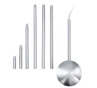 Eglo Conduit de câble EXTENSION, guide de câble en acier, couleur : chrome, longueur : de 320 à 1 570 mm