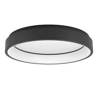 Eglo connect.z Luminaire plafonnier LED connecté Marghera-Z, lampe de plafond intelligente ZigBee contrôlable par appli et commande vocale, blanc chaud - froid, RGB, dimmable