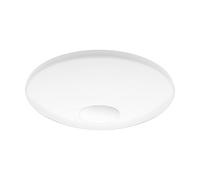 Plafonnier Smart LED dimmable par app Lampe de salon effet étoilé Lampe de chambre, changement de couleur RVB, 17W 2100lm blanc chaud - blanc froid, DxH 38x 9,5 cm