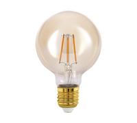 Ampoule LED E27 1X4,9W verre ambre