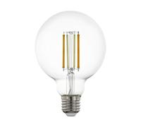 Eglo Ampoule LED connectée E27 connect.z G95 - Matter, ZigBee, Alexa, dimmable, 1055 lm