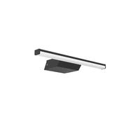 Eglo connect.z Applique murale LED connectée Regello-Z, 60 cm, lampe miroir pour salle de bains ZigBee, app et commande vocale Alexa, blanc chaud - froid, RGB, dimmable, noir, IP44