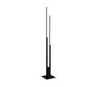 EGLO connect.z Lampadaire LED connecté Fraioli-Z, lampe sur pied ZigBee | contrôlable par appli et commande vocale, blanc chaud - froid, RGB, dimmable, noir
