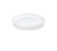 Eglo connect.z Lampe de plafond LED connectée Montemorelos-Z, plafonnier effet cristal contrôlable par application et commande vocale Alexa, blanc chaud - froid, RVB, spot dimmable en blanc, Ø 42 cm
