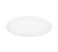 Eglo connect.z Lampe de plafond LED connectée Sarsina-Z, plafonnier | contrôlable par application et commande vocale Alexa, blanc chaud - froid, dimmable, métal blanc, Ø 45 cm
