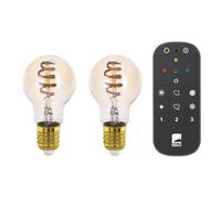 Eglo connect.z Lot de 2 ampoules LED E27 connectées, A60, Matter, ZigBee