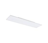 Plafonnier connecté TURCONA-Z LED 3X10,6W en acier et aluminium blanc 1200x300x75mm