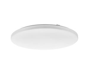 Eglo connect.z Plafonnier LED connecté Frania-Z, ZigBee, App et commande | vocale Alexa, blanc chaud - froid, RGB, lampe de plafond à intensité variable, métal blanc et plastique, Ø 50 cm
