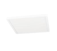 Eglo connect.z Plafonnier LED connecté Rovito-Z, 29,5 cm, lampe de plafond contrôlable par appli et commande vocale Alexa, blanc chaud - froid, rétro-éclairage RGB, dimmable, blanc