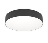 Eglo connect.z plafonnier LED Gallizzi-Z Ø 39 cm ZigBee mat commande app et | vocale Alexa blanc chaud-froid RGB dimmable lampe plafond noir