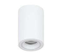 Eglo connect.z Smart Home plafonnier LED Carosso-Z, ZigBee, application et commande vocale Alexa, blanc chaud - blanc froid, RGB, spot à intensité variable, métal blanc, Ø 8 cm