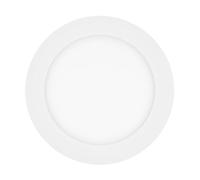 EGLO connect.z Spot LED encastrable pour salle de bains Fueva-Z, IP44 | extra-plat, Ø 165 mm, lampe encastrée ZigBee, contrôlable par appli et commande vocale, blanc chaud - froid, dimmable, blanc
