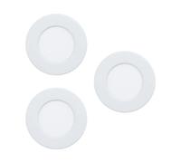Eglo Downlight Encastré LED Blanc - Lot de 3