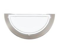 Eglo - EGLO - Luminaire en applique Nickel Métal / Verre - 60 W