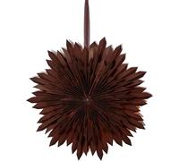 EGLO Étoile de Noël à suspendre Ice, décoration de Noël étoile, éclairage | de Noël, papier marron