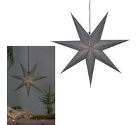 Eglo Étoile De Noël Papier Gris 70cm E14 Suspendue Métal 230V
