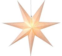 EGLO Étoile de Noël pour intérieur, étoile décorative lumineuse en papier à