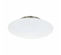 Eglo Connect Frattina-C Plafonnier Led blanc, nickel mat