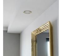 Eglo connect.z Lot de 3 spots LED encastrables Fueva 6-Z, jeu de lampes encastrées pour salle de bains, Ø 12 cm, ZigBee, app et Alexa, blanc chaud - froid, dimmable, argenté, IP44
