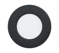 Eglo Fueva Spot Encastrable - Noir IP44