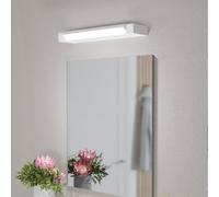 Applique pour miroir GEMILIANA IP44 LED 8,9W en acier chrome 450x0x40mm